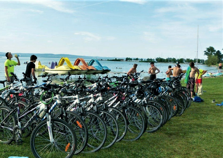 Balatonszárszói strandon