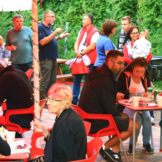 Kerékpáros barátaink és a pörköltfőzés